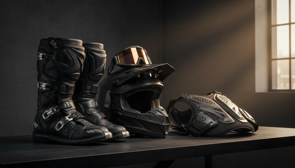 Quel équipement pour moto cross : liste complète et budget 2026